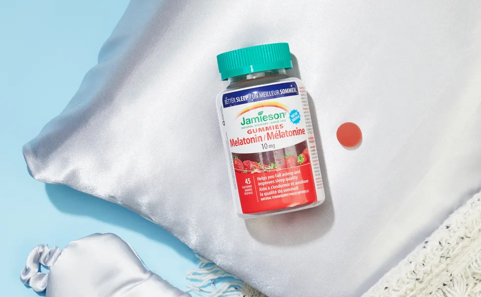 Melatonin 1 mg Sleep Spray - Natural Mint Flavour | Jamieson Magnesium Gummies - Cranberry Grape Flavour (60 Count) 1 mg + Gummies - Cranberry - product information 2