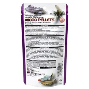 Hikari Tropical Semi-Floating Micro Pellets for Pets + Hikari Shrimp Cuisine - product information 1