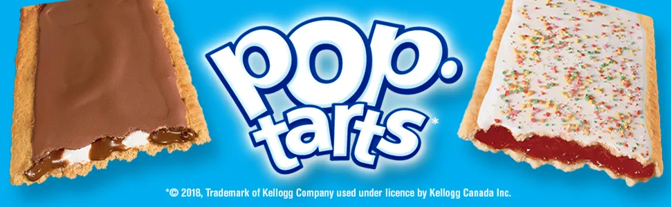 Kellogg's PopTarts Jumbo 24-Count 1.2kg & Nutri-Grain Strawberry Flavour 590g - 37 g (Pack of 16) Pastry + Nutri-Grain - product information 1