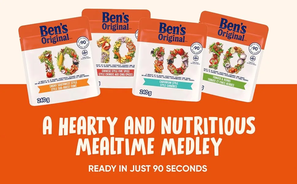 Ben's Original 10 Medley Caribbean Style 6PK CASE Caribbean Style (6 Pack) 40 g (Pack of 6) - product information 2