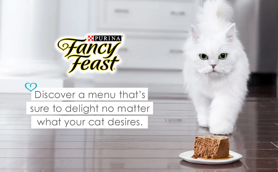 Fancy Feast Wet Cat Food: Creamy Delights Variety Pack + Elegant Medleys Florentine Variety Pack - product information 1