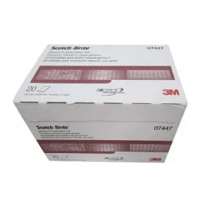 3M 07447 Scotch-Brite Maroon General Purpose Hand Pad,20 Pack - product information 1