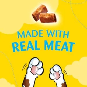 TEMPTATIONS Cat Treats Tempting Tuna Flavour 85g (12 Pack) - Made With Real Meat
