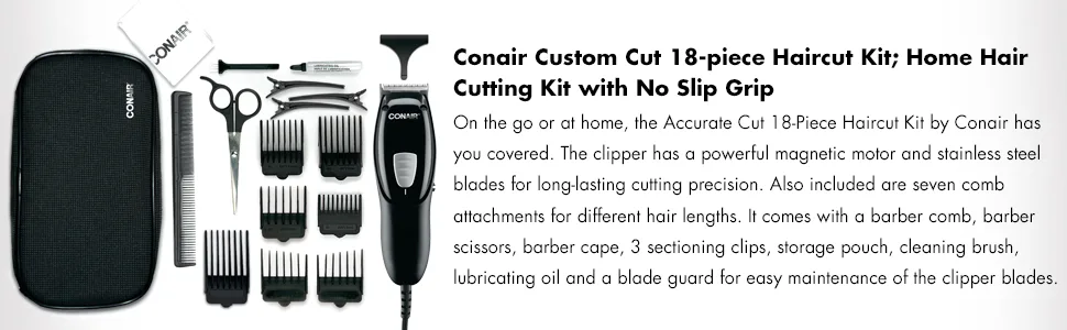 Conair HC918CSC 18-Piece Haircut Kit HC918XC - product information 2