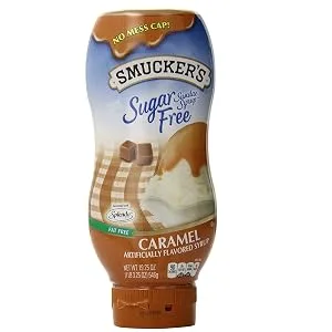 Smucker's Sundae Syrup Sugar Free Caramel Flavored Syrup, 19.25 Ounces (Pack of 12) - product information 1
