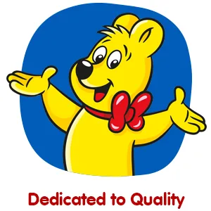Haribo Happy Cola Gummy Candy Multipack No Artificial Colours - Pack of 18 Mini Bags (60g) Mixed-Fruit 18 Count (Pack of 1) - Dedicated to Quality