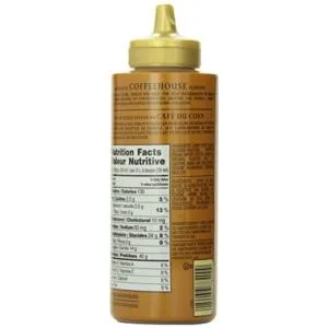 Torani Caramel Squeeze Sauce 16.5 Fluid Ounce & Salted Caramel Flavour Syrup PET (Plastic) 750ml Squeeze Sauce + Salted Caramel - product information 1