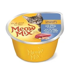 Meow Mix Tender Centers Salmon & Chicken Flavours Cat Food 1.36Kg - product information 8