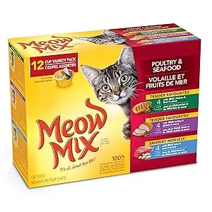 Meow Mix Tender Centers Salmon & Chicken Flavours Cat Food 1.36Kg - product information 9