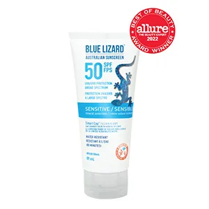 Blue Lizard Sensitive SPF 50 Lotion and Sport SPF 50 Mineral-Based Lotion Bundle (Pack of 4) Sunscreen + Lizard Sport SPF 50 - product information 2