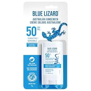 Blue Lizard Senstive SPF 50 Lotion Mineral Sunscreen Bundle (Pack of 2) & Sensitive Sunscreen Stick - 50 SPF + - 14g Sunscreen + Sensitive Sunscreen Stick - product information 4