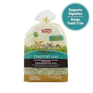 Living World Timothy Hay and Extrusion Rabbit Food (3rd Gen) Bundle Timothy Hay + Rabbit Food - product information 2