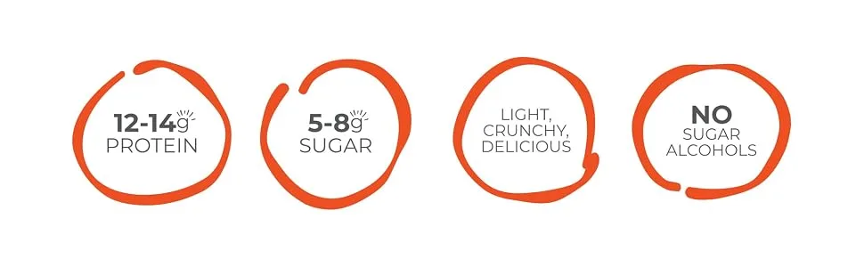 Power Crunch Protein Bar Salted Caramel 12 Count - Protein bar, power crunch, protein snack, protein