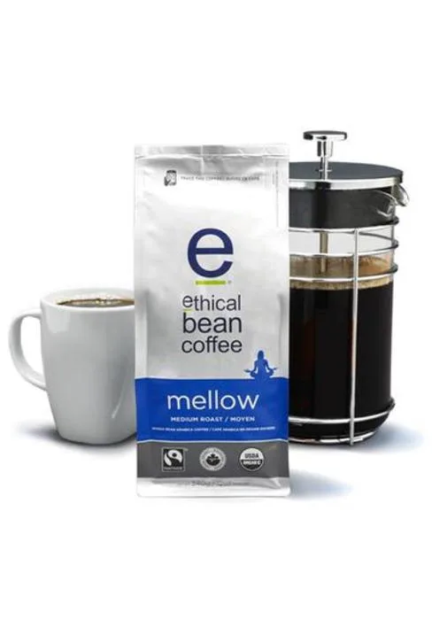 Ethical Bean Coffee Classic Medium Roast Fairtrade Organic Coffee 227g (Pack of 6) 6 count (Pack of 1) Classic Medium Roast - Ethical bean, coffee, coffee beans, medium roast, coffee mug, espresso, coffee pods, organic coffee