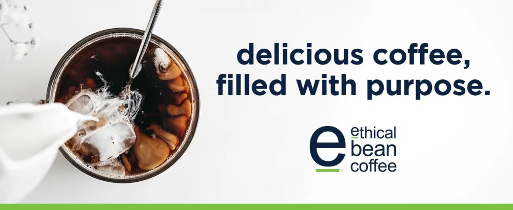 Ethical Bean Coffee Classic Medium Roast Fairtrade Organic Coffee 227g (Pack of 6) 6 count (Pack of 1) Classic Medium Roast - Ethical bean coffee, coffee, coffee beans, espresso, black coffee, dark roast, cup of coffee, latte