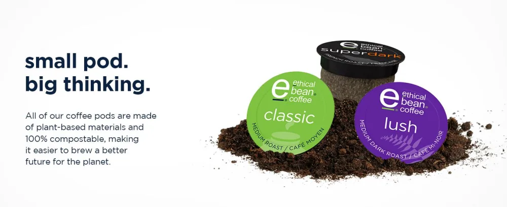 Ethical Bean Coffee Classic Medium Roast Fairtrade Organic Coffee 227g (Pack of 6) 6 count (Pack of 1) Classic Medium Roast - Ethical bean coffee, coffee, coffee pods, organic coffee, coffee brewer, single coffee pods, latte