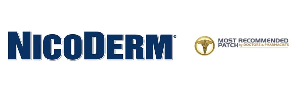 Nicoderm Step 1 Clear Patches Quit Smoking and Smoking Cessation Aid 21 mg of Nicotine/Day 14 Count Step 1 14 Patches - Most Recommended Patch by doctors and pharmacists