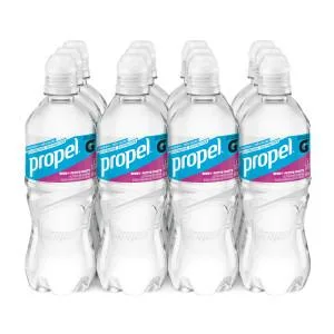 Propel Grape enhanced water with Gatorade electrolytes 591 mL bottles 12 pack - Propel Berry