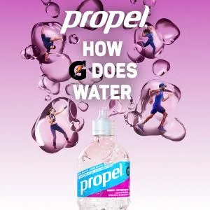 Propel Grape enhanced water with Gatorade electrolytes 591 mL bottles 12 pack - Propel Enhanced Water Beverage