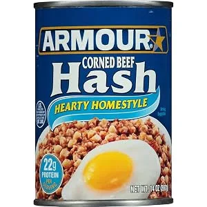Armour Star Corned Beef Hash, 14 oz. (Pack of 12) - product information 1