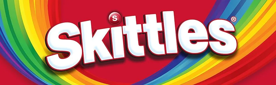 Skittles Tropical Bulk Box 11.34 Kilograms & Original Chewy Candy Bowl Size Bag 1 Pack 320g Per Pack Bulk Box + Candy Bowl Size Bag - Skittles Logo