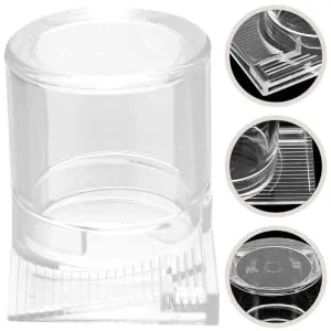BUGUUYO Pet Water Feeder Ant Nest Water Cup Ant Watering Station Ant Nest Feeder Transparent Plastic - product information 4