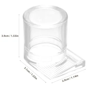 Parliky Pet Water Feeder Ant Feeder Station Ant Bottle Feeder Ant Nest Water Feeder Transparent Plastic - product information 2