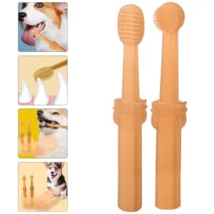 BUGUUYO 1 Set Pet Toothbrush Set Travel Toothpaste Dog Toothbrushes Single-head Toothbrush The Dog Pet Brush - product information 2