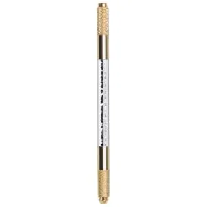 Outanaya Microblading Eyebrow Pen Embroidery Pencil Eyebrow Pencil Microblading Needles Microblading Tools Crystal Handle Korean 1 count (Pack of 1) Black - product information 2