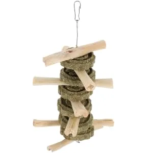 BESPORTBLE Rabbit Chew Snack for Teeth Parrots Biting Playthings Small Pet Chew Snack - product information 2