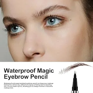 Thin Eyebrow Pencil - Eyebrow Pencil Brow Liner | Long-Lasting Brow Pencil Eyebrow Liner Waterproof Eyebrow Pen to Define Shape & Fill Brows 02# - Waterproof Eyebrow Pencil