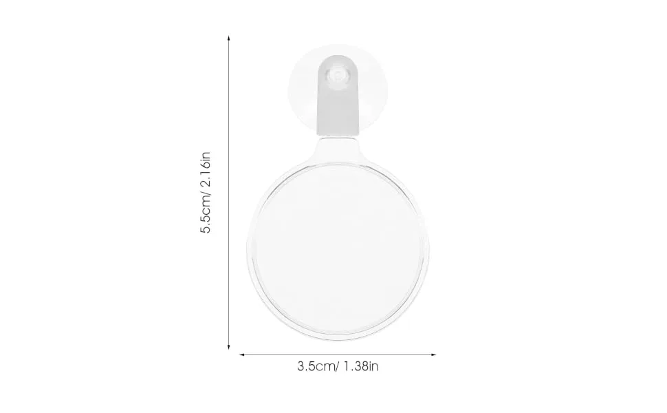 POPETPOP Aquarium Magnifier Acrylic Fish Tank Viewer Fish Tank Magnifying Glass Small Animal Magnifier with Suction 3.5cm - product information 3