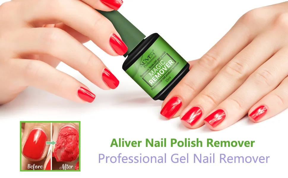 Professional Gel Nail Remover Quick Remove Nail Polish Remover tool 3 set Easy to Use 3-5 Minutes Gel Remover for Nails Tool Not Hurt Nails  - product information 1