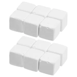 ORFOFE 12pcs Pet Mineral Hermit Crab Shells Cold Shipping Boxes White - product information 2