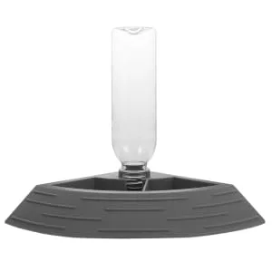 BELLIFFY Turtle Drinker Auto Feeder Reptile Food Bowl Automatic Reptile Feeder Automatic Waterer Pet Plastic 17.00X17.00X3.50CM Grey - product information 3