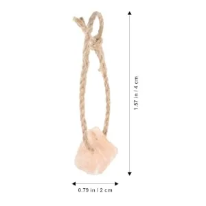 KITANDOVE 5pcs Salt for Licking Hanging Salt Licking Salt Small Pets Lick Salt Rope - product information 1