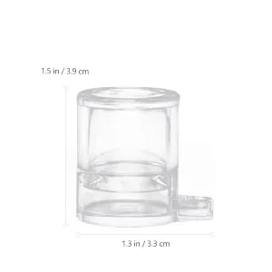 COLLBATH 2pcs Ant Water Feeder Ant Nest Water Feeding Area Ant Water Feeding Bowl Mini Animals Ants Acrylic - product information 5