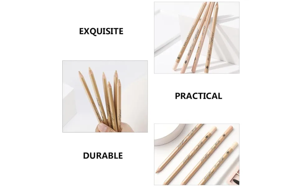 Gogogmee 4pcs Concealer Pen Concealer for Marks Women Makeup Supplies Concealer for Dark Circles Makeup Concealer 1 g (Pack of 1) White - product information 2