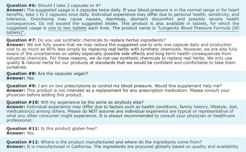 3-Bottle Value Pack Blood Pressure Support Formula - Featuring Hawthorn & Quality Natural Herbs 90 Count (Pack of 3) - Longevity Blood Pressure Formula