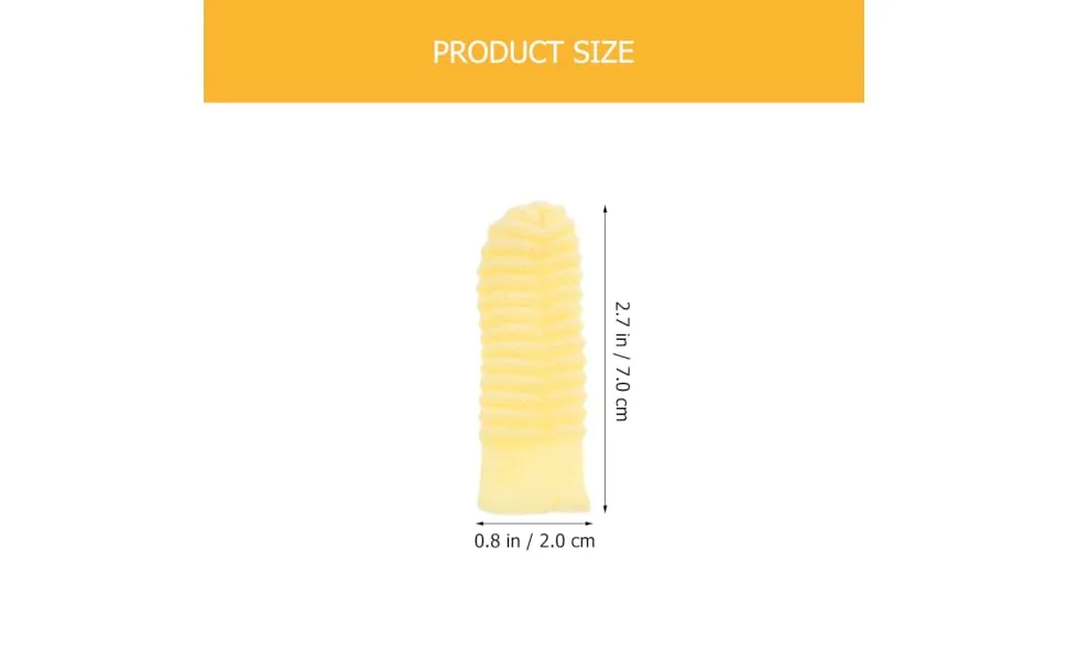 HAPINARY Pet Joy 10Pcs pet toothbrush chewable toothpaste on the go toothbrush single use Puppy Toothbrush - product information 2