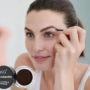 Eyebrow Grooming Kit Eyebrows Gel Eyebrow Kit Long Lasting Waterproof Brow Cream Brow Tool with Eyebrow Brush Eyebrow Tinting Kit 04 - Creative Design