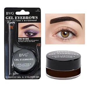 Eyebrow Grooming Kit Eyebrows Gel Eyebrow Kit Long Lasting Waterproof Brow Cream Brow Tool with Eyebrow Brush Eyebrow Tinting Kit 04 - Water-Resistant Wonder