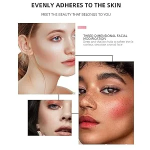 - Moisturizing Liquid Waterproof Velvet Cheek Tint for Cheeks Eyes Lips Long-Lfor Girls Frifer 03# - Versatile Liquid Blush