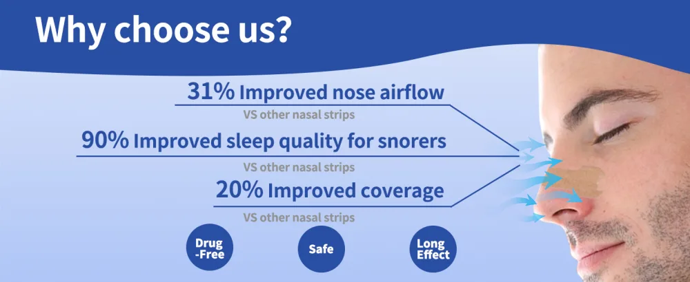 70 Counts Nasal Strips Counts L-70 - nasal strips for snoring