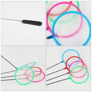 POPETPOP 5pcs Artemia Screen Small Fish Net Brine Shrimp Hatchery Net Fish Tank Dip Net Gill Net Tool Plastic - product information 2