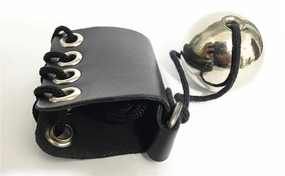 H2SON Penis Hanger Penis Extender Device 5.99oz Metal Ball Heavy Weight Hanger Stretcher with Penis Head Glan Protector - ball