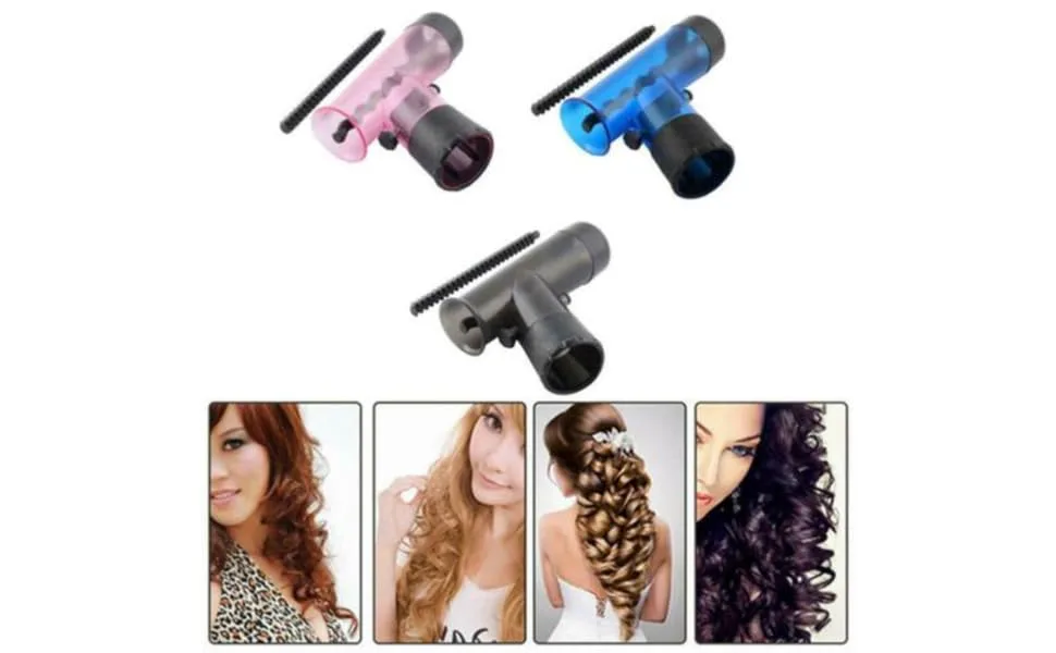 hair roller curly hair Tools hair curler Dryer curls 21.5X16X6.3cm Rosy - product information 2