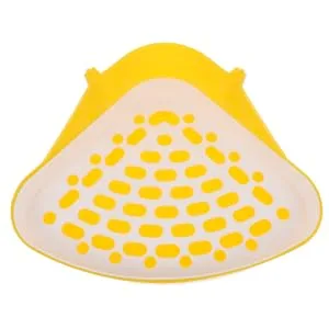 CIYODO Box Pet Potty Urinal Rabbit Toilet Rabbit Corner Pet Triangular Potty Bedding for Rabbits Abs White 24.5X18.5cm White - product information 3