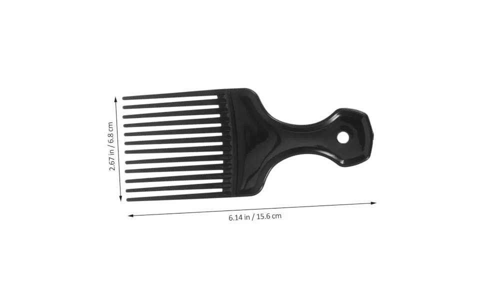 OFFSCH Curly Hair Styling Tool - 3Pcs Afro Pick Comb - Hair Volume Pick Comb for Tangles Metal Hair Pick - product information 3