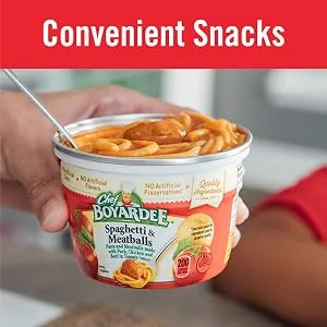 Chef Boyardee Beefaroni, 15 oz, 24 Pack - Chef Boyardee makes a convenient snack
